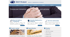 Desktop Screenshot of gestduque.com